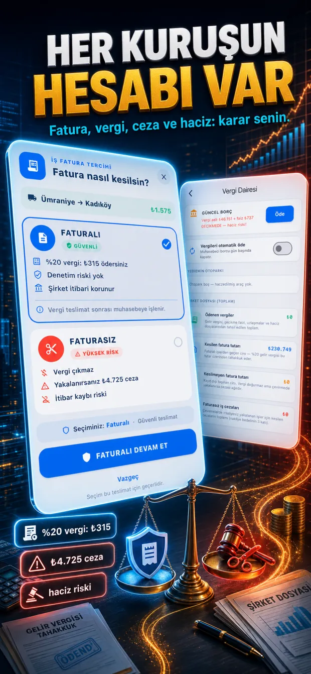 Her kuruşun hesabı var
